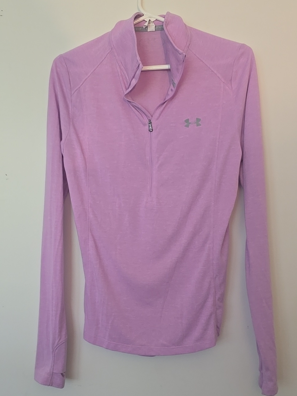 Under Armour Women's Lavender Quarter-Zip Performance Pullover